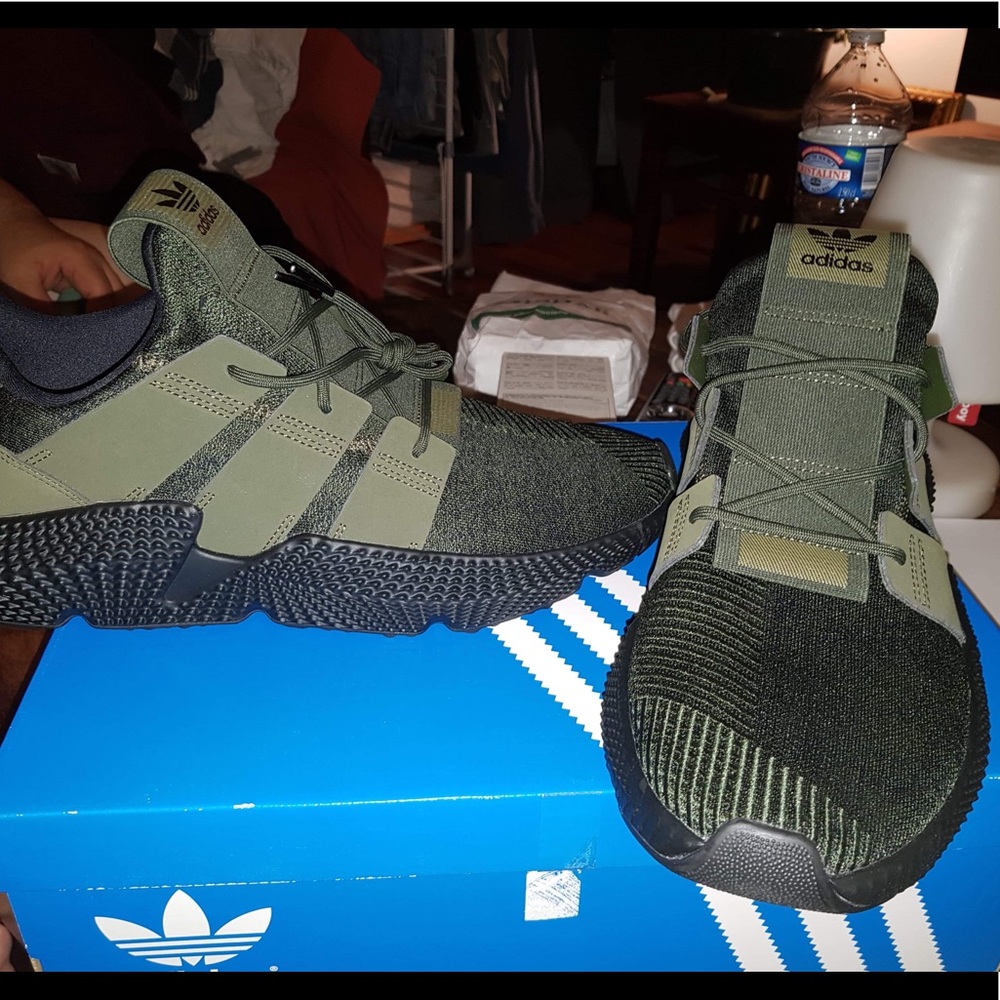 MEN'S ADIDAS PROPHERE BLACK/OLIVE BD7589